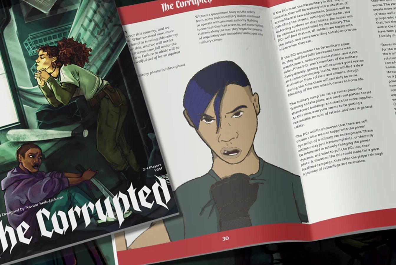 The Corrupted is the intimate TTRPG version of The Last Of Us